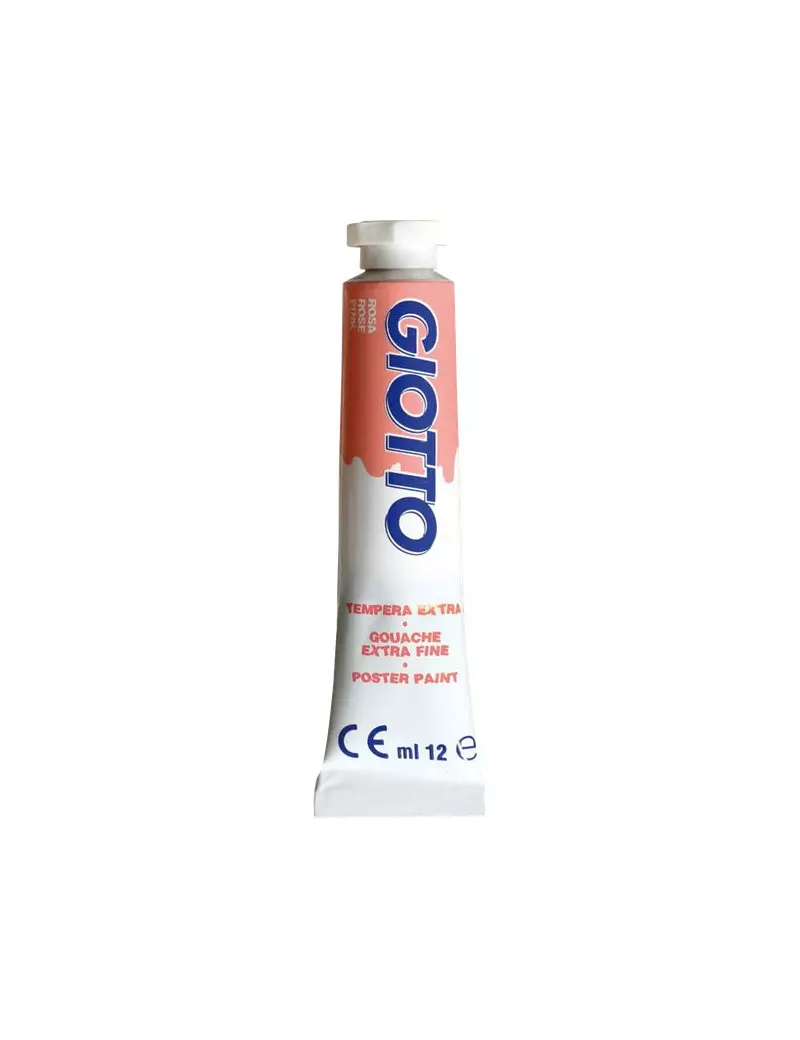 Tubetto Tempera Giotto - 12 ml - Rosa (Conf. 6) Tubetto Tempera Giotto - 12 ml - Rosa (Conf. 6)