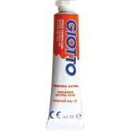 Tubetto Tempera Giotto - 12 ml - Rosso Vermiglio (Conf. 6)