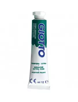 Tubetto Tempera Giotto - 12 ml - Verde Smeraldo (Conf. 6)