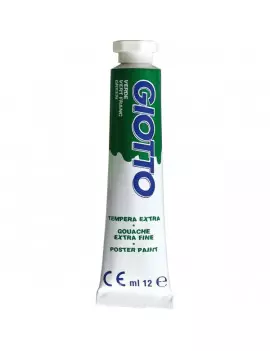 Tubetto Tempera Giotto - 12 ml - Verde Brillante (Conf. 6)