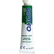 Tubetto Tempera Giotto - 12 ml - Verde Brillante (Conf. 6)