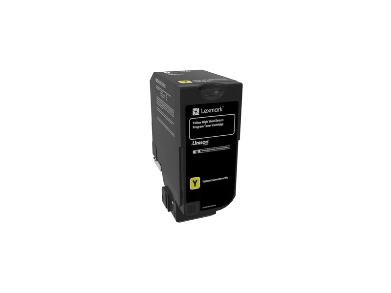 Toner Originale Lexmark 74C2HY0 (Giallo 12000 pagine) Toner Originale Lexmark 74C2HY0 (Giallo 12000 pagine)