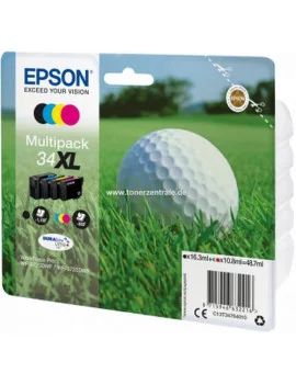 Multipack Cartucce Originali Epson T347640 34XL (Nero e Colori XL)