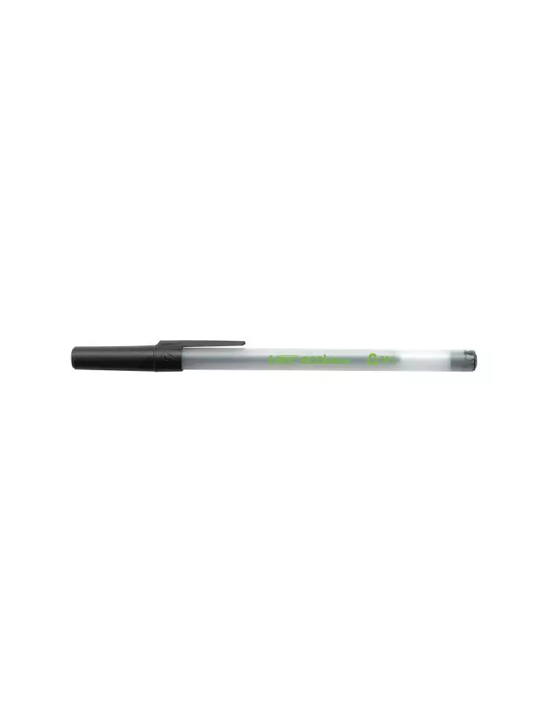 Penna a Sfera Ecolution Round Stic Bic - 1 mm - Nero