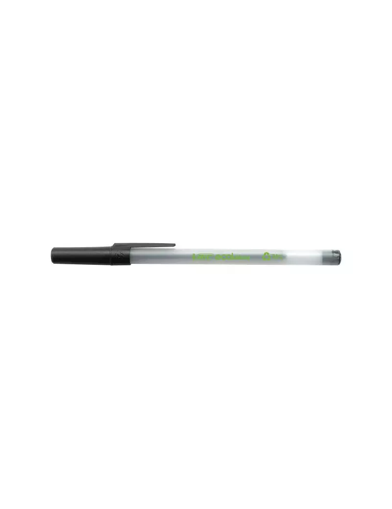Penna a Sfera Ecolution Round Stic Bic - 1 mm - Nero Penna a Sfera Ecolution Round Stic Bic - 1 mm - Nero