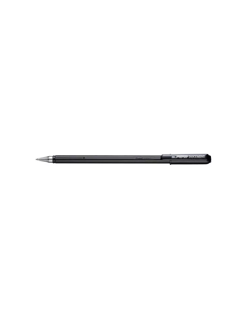 Penna a Sfera Superb Document Pentel 1 mm BK77MDK Nero