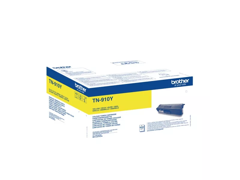 Toner Originale Brother TN-910Y (Giallo 9000 pagine) Toner Originale Brother TN-910Y (Giallo 9000 pagine)
