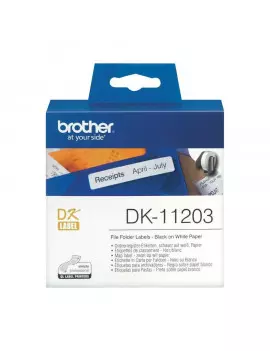 Etichette Adesive Brother DK-11203 - 17x87 mm (Conf. 300)