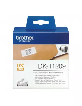Etichette Adesive Brother DK-11209 - 29x62 mm (Conf. 800)