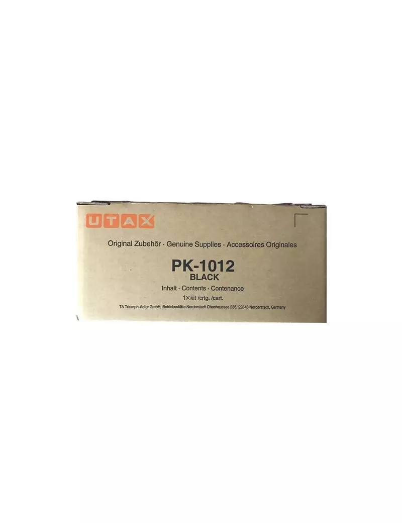 Toner Originale Utax PK-1012 1T02S50UT0 (Nero 7200 pagine) Toner Originale Utax PK-1012 1T02S50UT0 (Nero 7200 pagine)