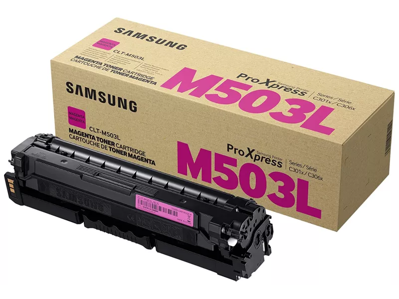 Toner Originale Samsung CLT-M503L SU281A (Magenta 5000 pagine) Toner Originale Samsung CLT-M503L SU281A (Magenta 5000 pagine)