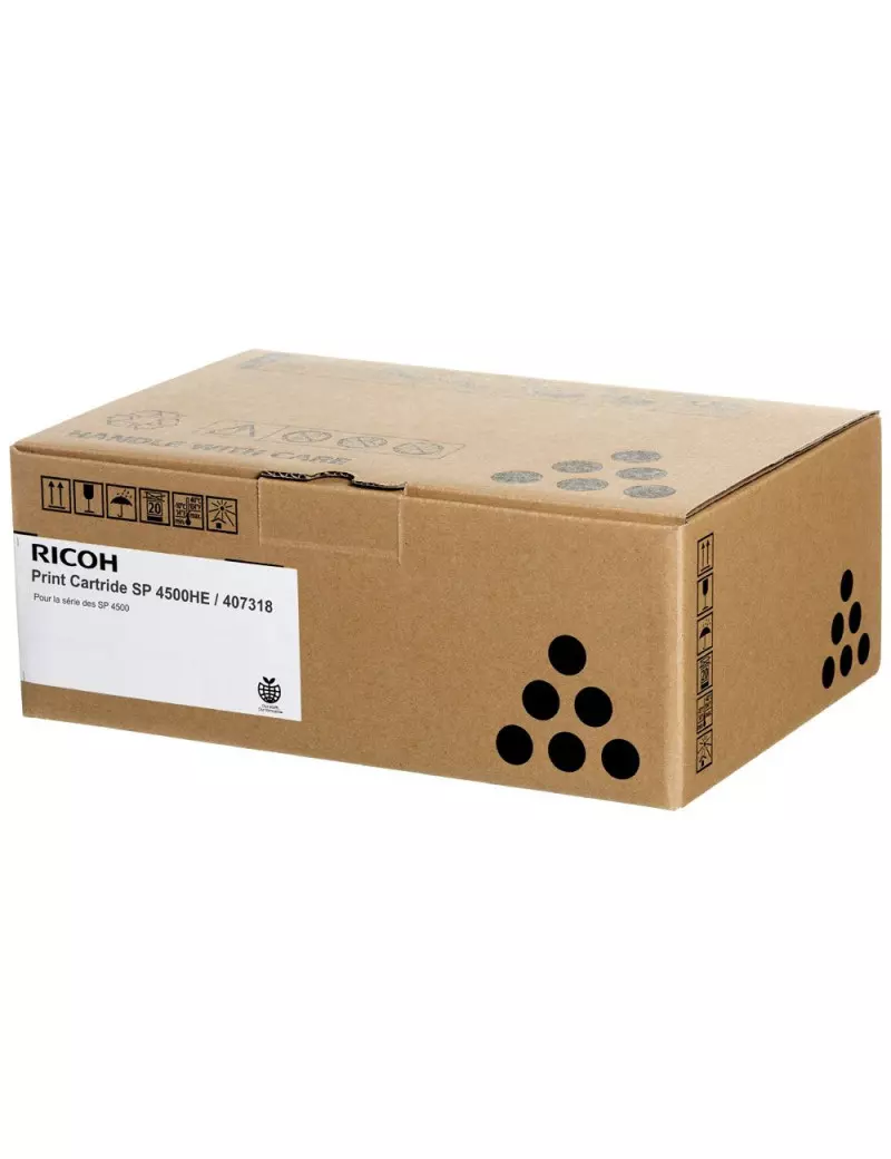Toner Originale Ricoh 407318 SP 4500HE (Nero 12000 pagine) Toner Originale Ricoh 407318 SP 4500HE (Nero 12000 pagine)
