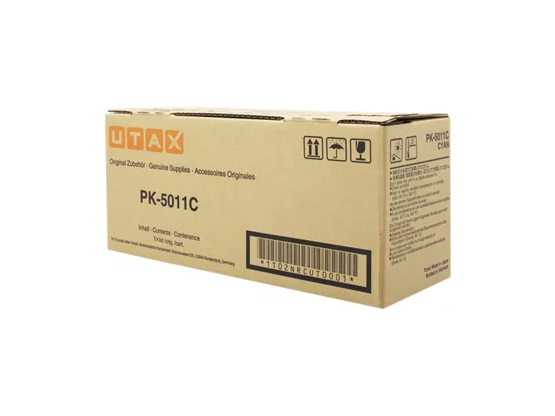 Toner Originale Utax PK-5011C 1T02NRCUT0 (Ciano 5000 pagine) 
