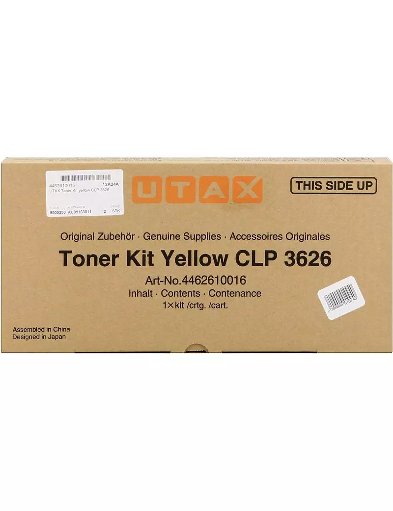 Toner Originale Utax 4462610016 (Giallo 10000 pagine)