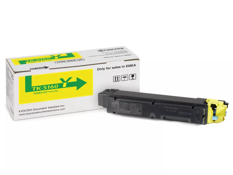 Toner Originale Kyocera TK-5160Y 1T02NTANL0 (Giallo 12000 pagine) Toner Originale Kyocera TK-5160Y 1T02NTANL0 (Giallo 12000 pagine)