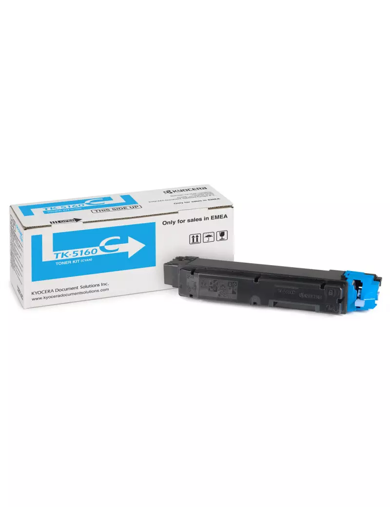 Toner Originale Kyocera TK-5160Y 1T02NTANL0 (Giallo 12000 pagine) Toner Originale Kyocera TK-5160Y 1T02NTANL0 (Giallo 12000 pagine)