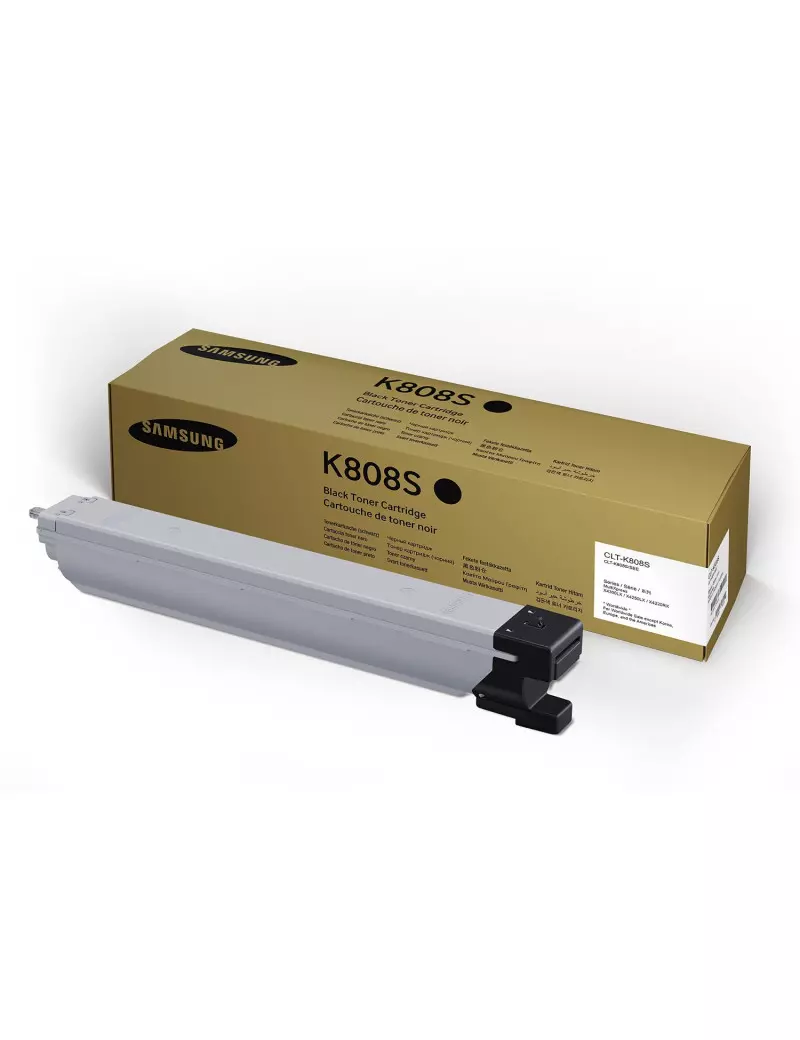 Toner Originale Samsung CLT-K808S SS600A (Nero 23000 pagine) Toner Originale Samsung CLT-K808S SS600A (Nero 23000 pagine)