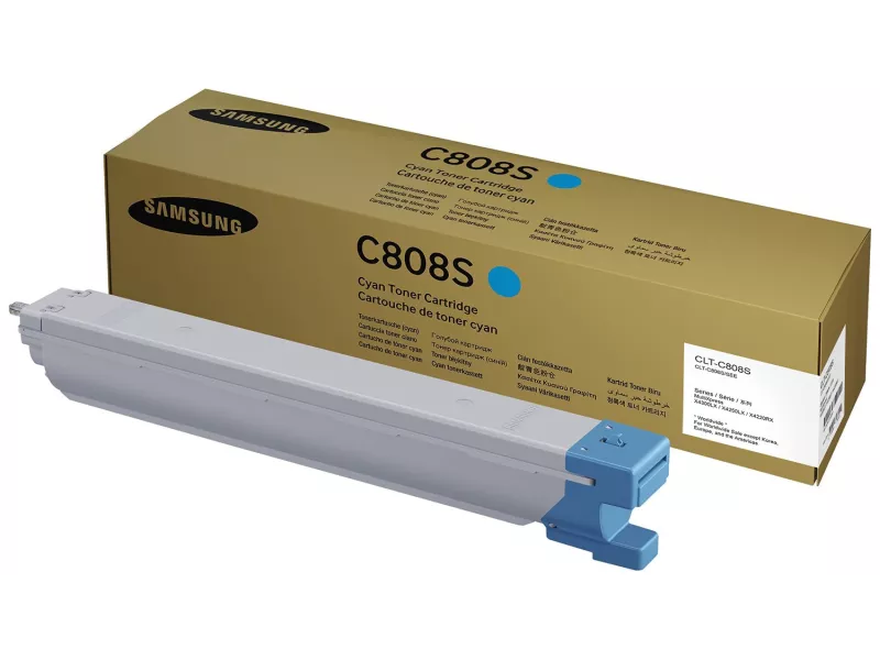 Toner Originale Samsung CLT-C808S SS560A (Ciano 20000 pagine) Toner Originale Samsung CLT-C808S SS560A (Ciano 20000 pagine)