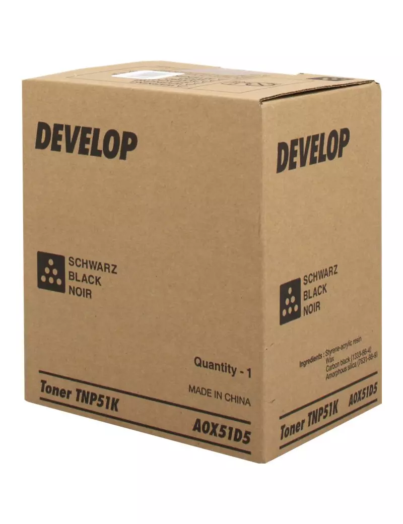 Toner Originale Deveop TNP51K A0X51D5 (Nero 5000 pagine) Toner Originale Deveop TNP51K A0X51D5 (Nero 5000 pagine)