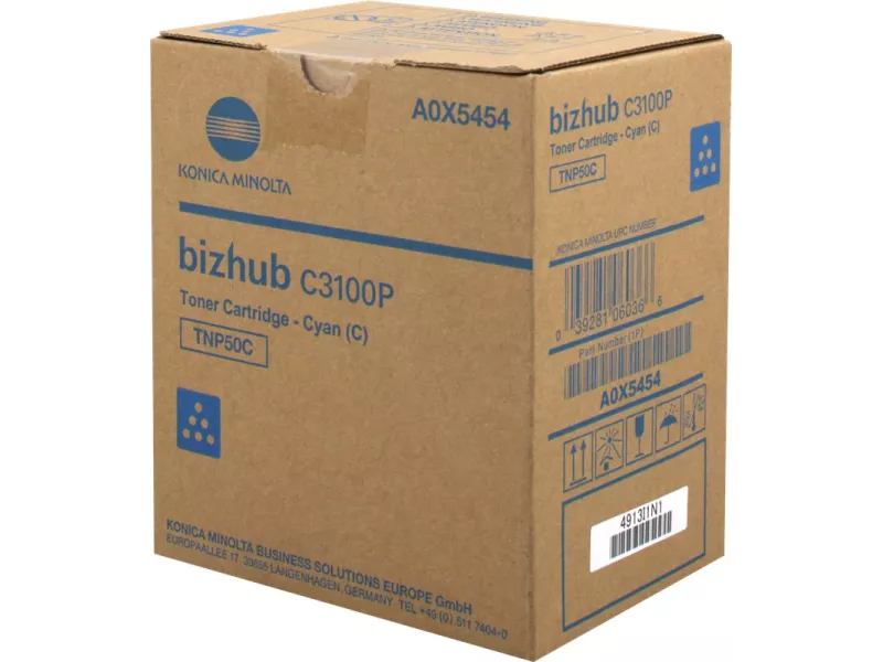 Toner Originale Konica Minolta TNP50C A0X5454 (Magenta 5000 pagine) Toner Originale Konica Minolta TNP50C A0X5454 (Magenta 5000 pagine)