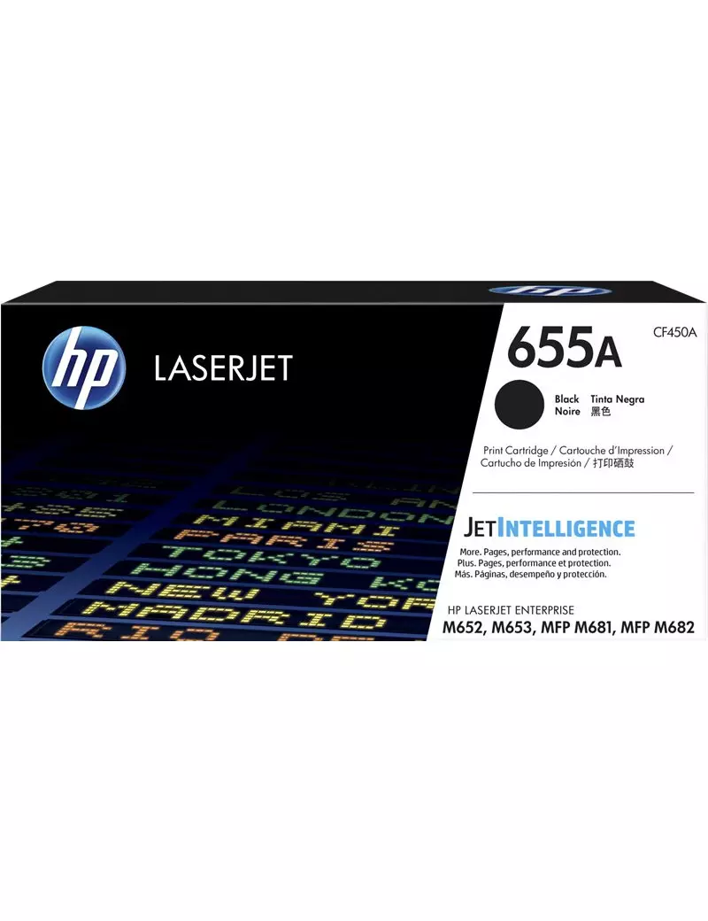 Toner Originale HP CF450A 655A (Nero 12500 pagine)