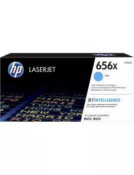 Toner Originale HP CF461X 656X (Ciano 22000 pagine)