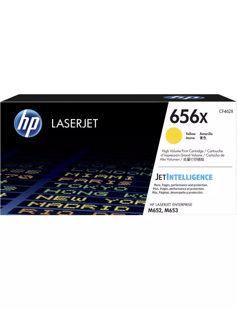 Toner Originale HP CF462X 656X (Giallo 22000 pagine)