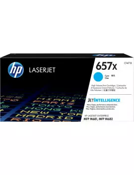 Toner Originale HP CF471X 657X (Ciano 23000 pagine)