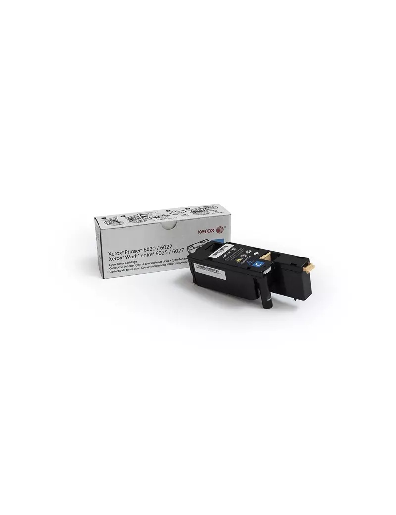 Toner Originale Xerox 106R02756 (Ciano 1000 pagine)