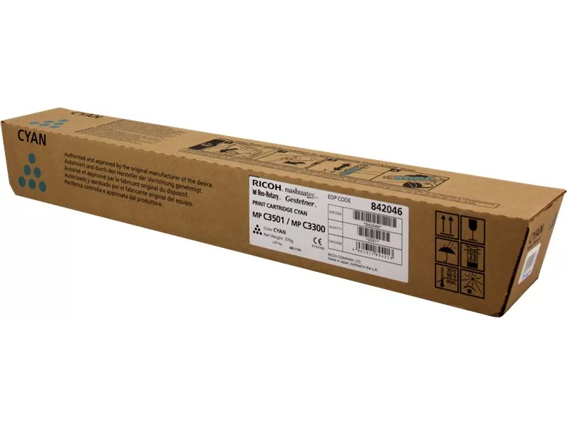 Toner Originale Ricoh 842046 841427 841127 (Ciano 15000 pagine) Toner Originale Ricoh 842046 841427 841127 (Ciano 15000 pagine)