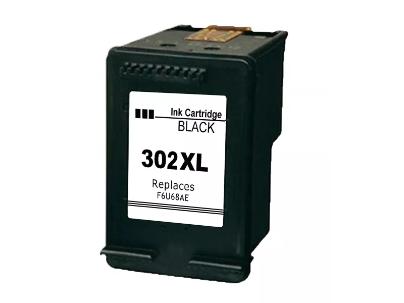 Cartuccia Compatibile HP F6U68AE 302XL (Nero 480 pagine) Cartuccia Compatibile HP F6U68AE 302XL (Nero 480 pagine)