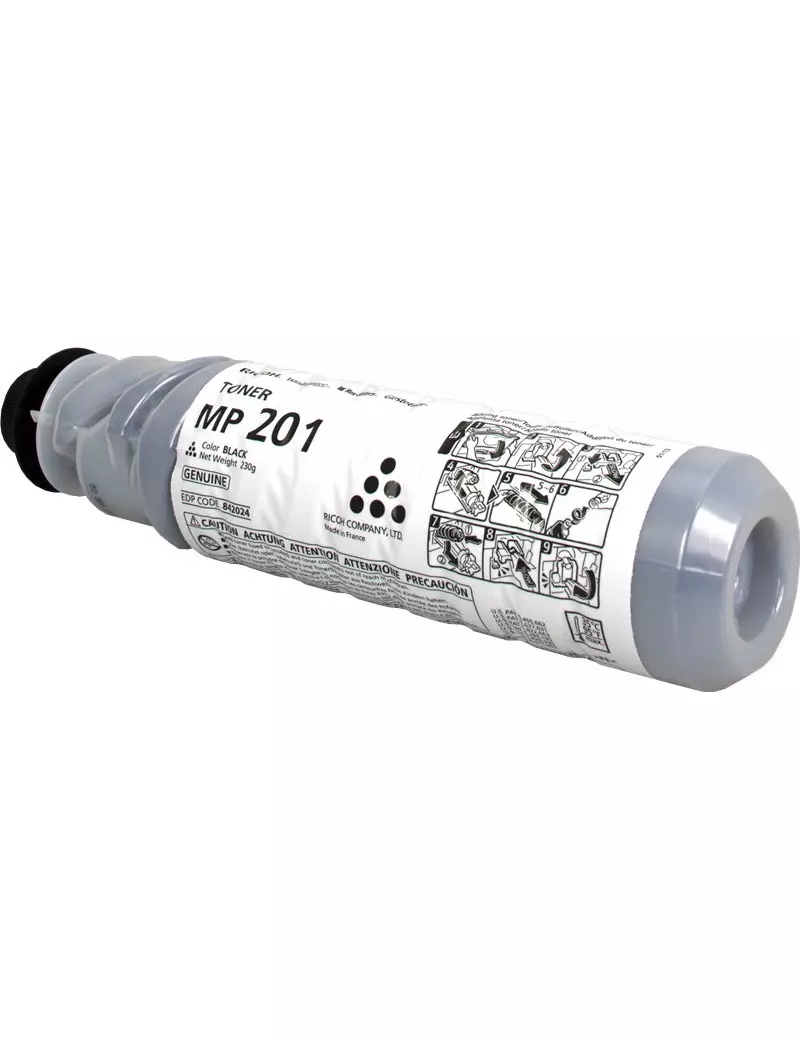 Toner Originale Ricoh MP201 842024 (Nero 7000 pagine) Toner Originale Ricoh MP201 842024 (Nero 7000 pagine)