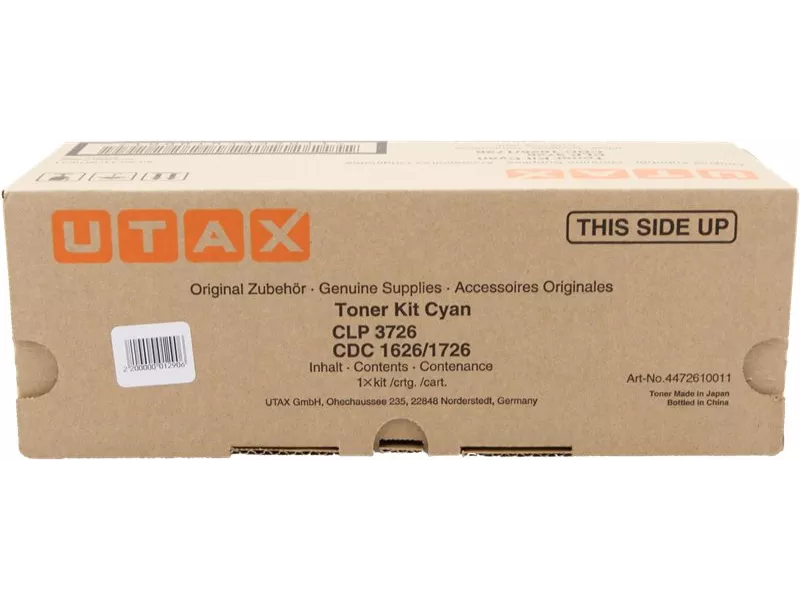 Toner Originale Utax 4472610011 10011 (Ciano 5000 pagine)