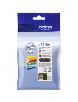 Multipack Cartucce Originali Brother LC-3219XLVALDR (Nero e Colori XL)