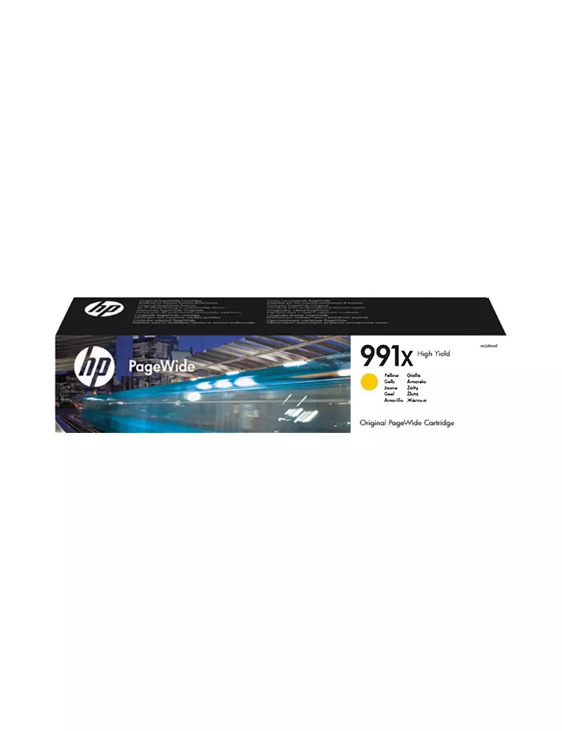 Toner Originale HP M0J98AE 991X (Giallo 16000 pagine) Toner Originale HP M0J98AE 991X (Giallo 16000 pagine)