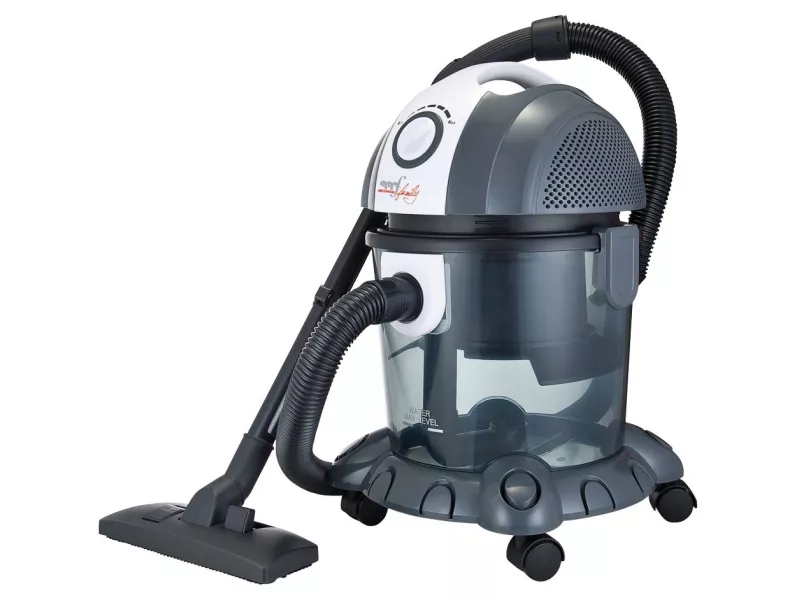 Bidone Aspiratutto Mr Bin Melchioni - 1400W - 118140006 (Bianco, Nero e Grigio) Bidone Aspiratutto Mr Bin Melchioni - 1400W - 118140006 (Bianco, Nero e Grigio)