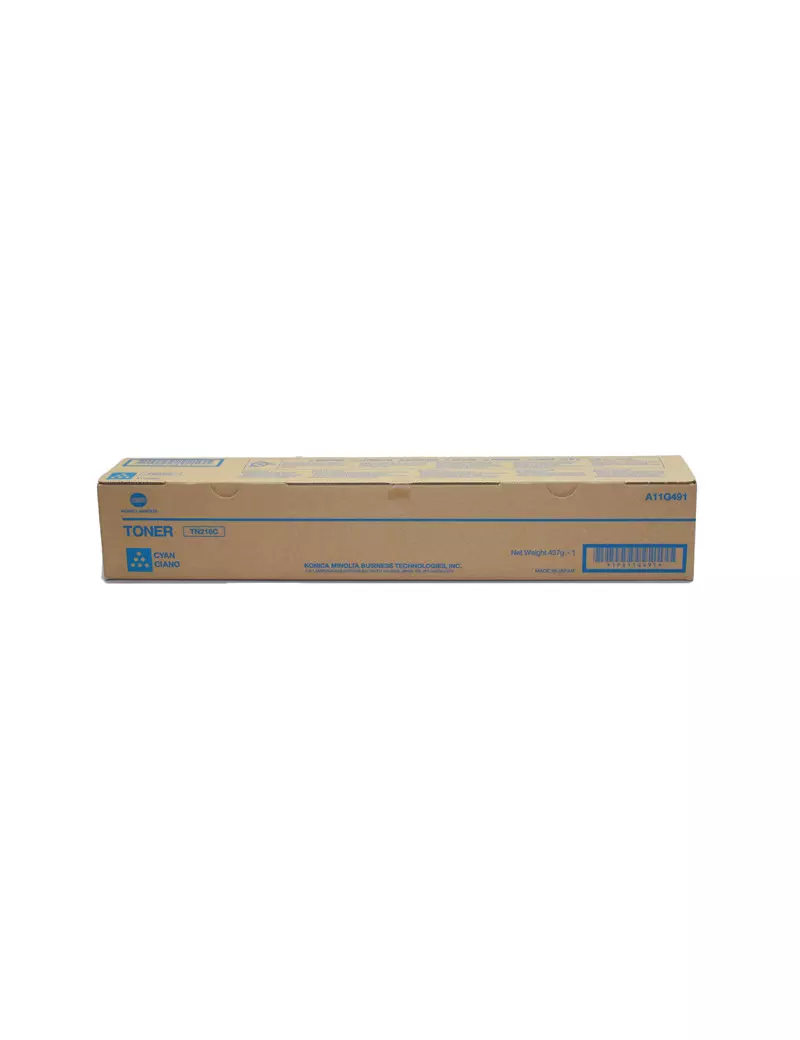 Toner Originale Konica Minolta TN216C A11G451 (Ciano 26000 pagine) Toner Originale Konica Minolta TN216C A11G451 (Ciano 26000 pagine)