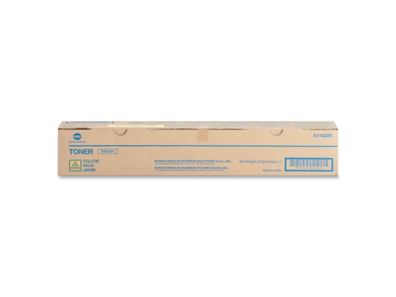 Toner Originale Konica Minolta TN216Y A11G251 (Giallo 26000 pagine)