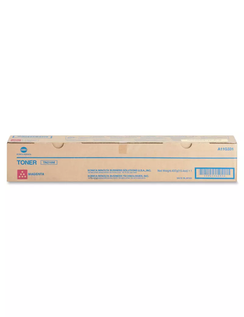 Toner Originale Konica Minolta TN216M A11G351 (Magenta 26000 pagine) Toner Originale Konica Minolta TN216M A11G351 (Magenta 26000 pagine)