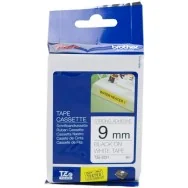 Nastro Originale Brother TZe-S221 - 9 mm x 8 m - Nero su Bianco