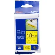 Nastro Originale Brother TZe-S641 - 18 mm x 8 m - Nero su Giallo