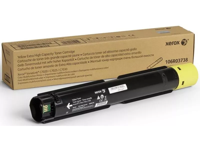 Toner Originale Xerox 106R03738 (Giallo 16500 pagine) Toner Originale Xerox 106R03738 (Giallo 16500 pagine)