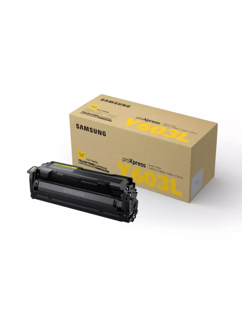 Toner Originale Samsung CLT-Y603L SU557A (Giallo 10000 pagine) Toner Originale Samsung CLT-Y603L SU557A (Giallo 10000 pagine)