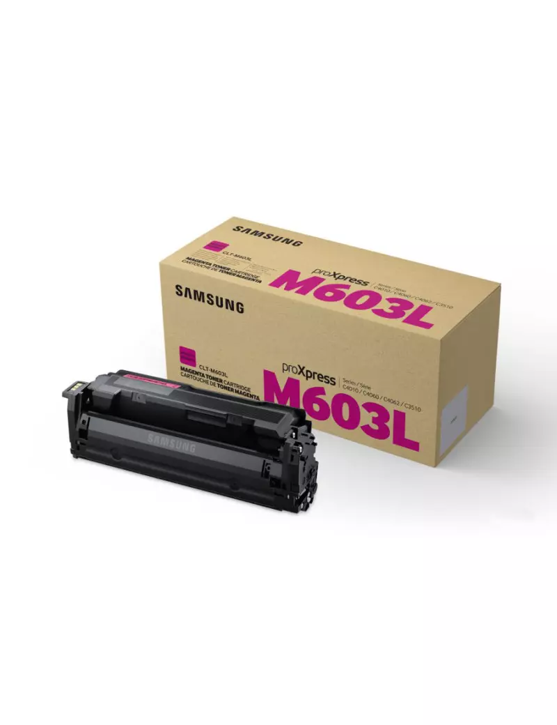 Toner Originale Samsung CLT-M603L SU346A (Magenta 10000 pagine) Toner Originale Samsung CLT-M603L SU346A (Magenta 10000 pagine)
