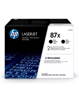 Multipack Toner Originale HP CF287XD 87X (Nero 18000 pagine Conf. 2)