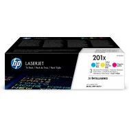 Multipack Toner Originali HP CF253XM 201X (Ciano Magenta Giallo 2300 pagine)