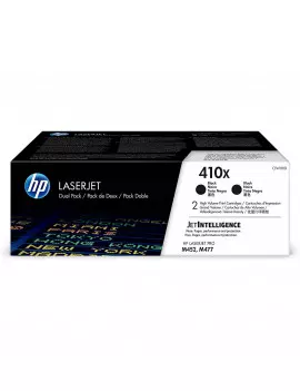 Multipack Toner Originali HP CF410XD 410X (Nero 6500 pagine Conf. 2)