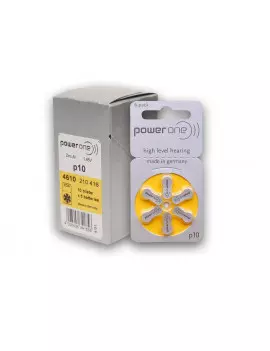 Batterie Varta Power One PR70 per Apparecchi Acustici - 1,45 V (Conf. 60)