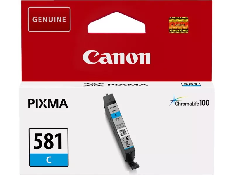 Cartuccia Originale Canon CLI-581c 2103C001 (Ciano 260 pagine) Cartuccia Originale Canon CLI-581c 2103C001 (Ciano 260 pagine)