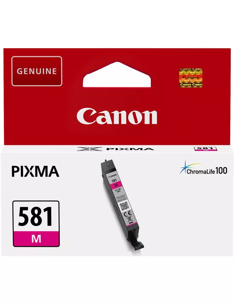 Cartuccia Originale Canon CLI-581m 2104C001 (Magenta 225 pagine) Cartuccia Originale Canon CLI-581m 2104C001 (Magenta 225 pagine)